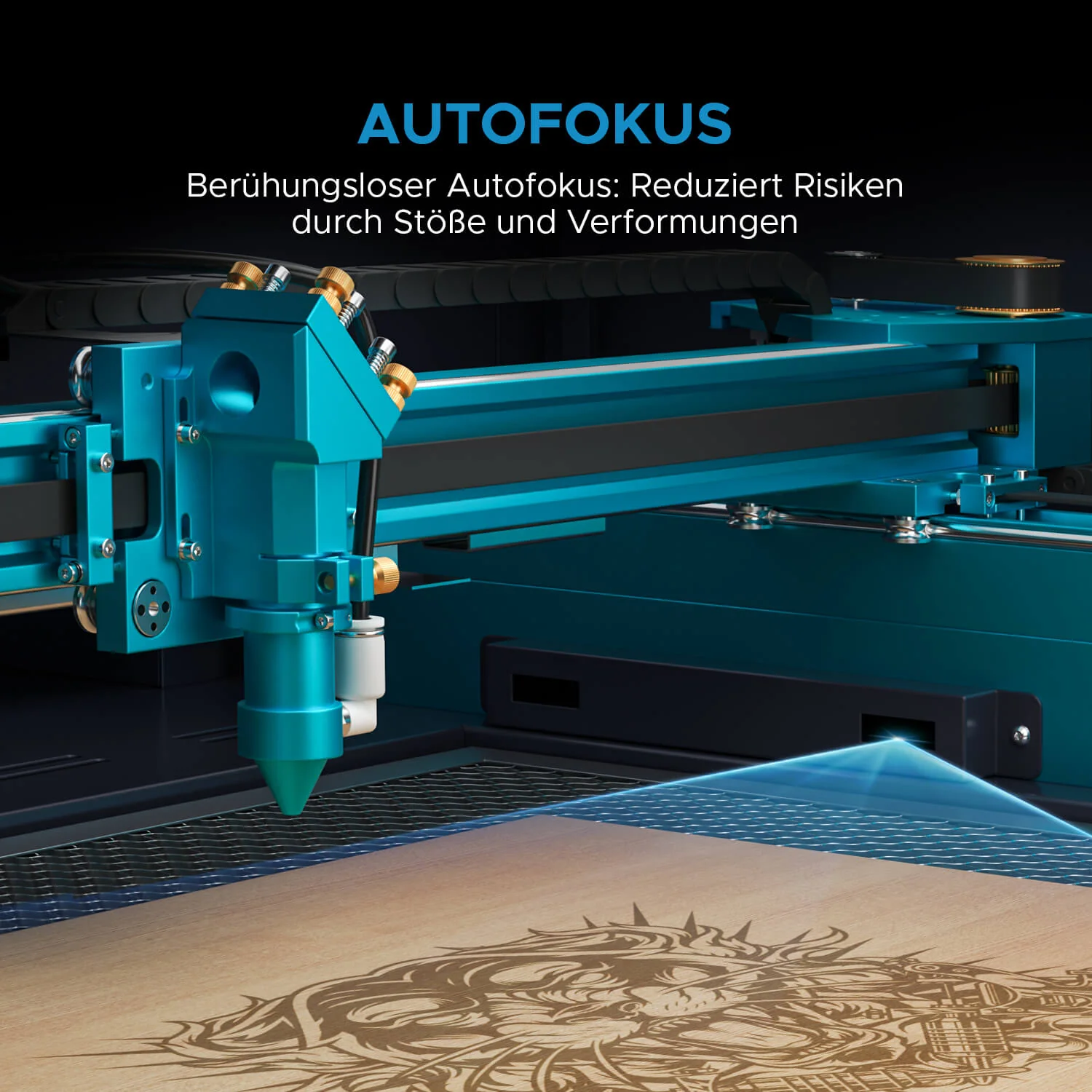 100W CO2 Laser Cutter & Graviermaschine mit 700x500mm Gravurfläche | Pronto-35X - Image 13
