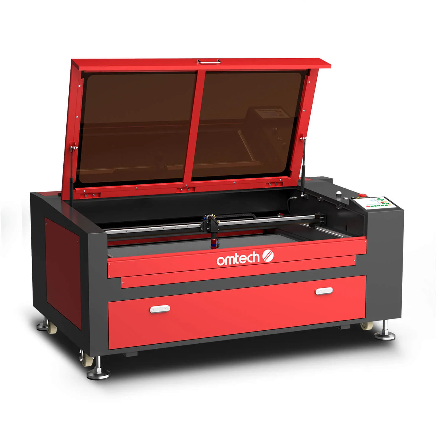 100W CO2 Laser Graviermaschine & Cutter mit 1000x600mm Gravurfläche | Max-1060R - Image 4