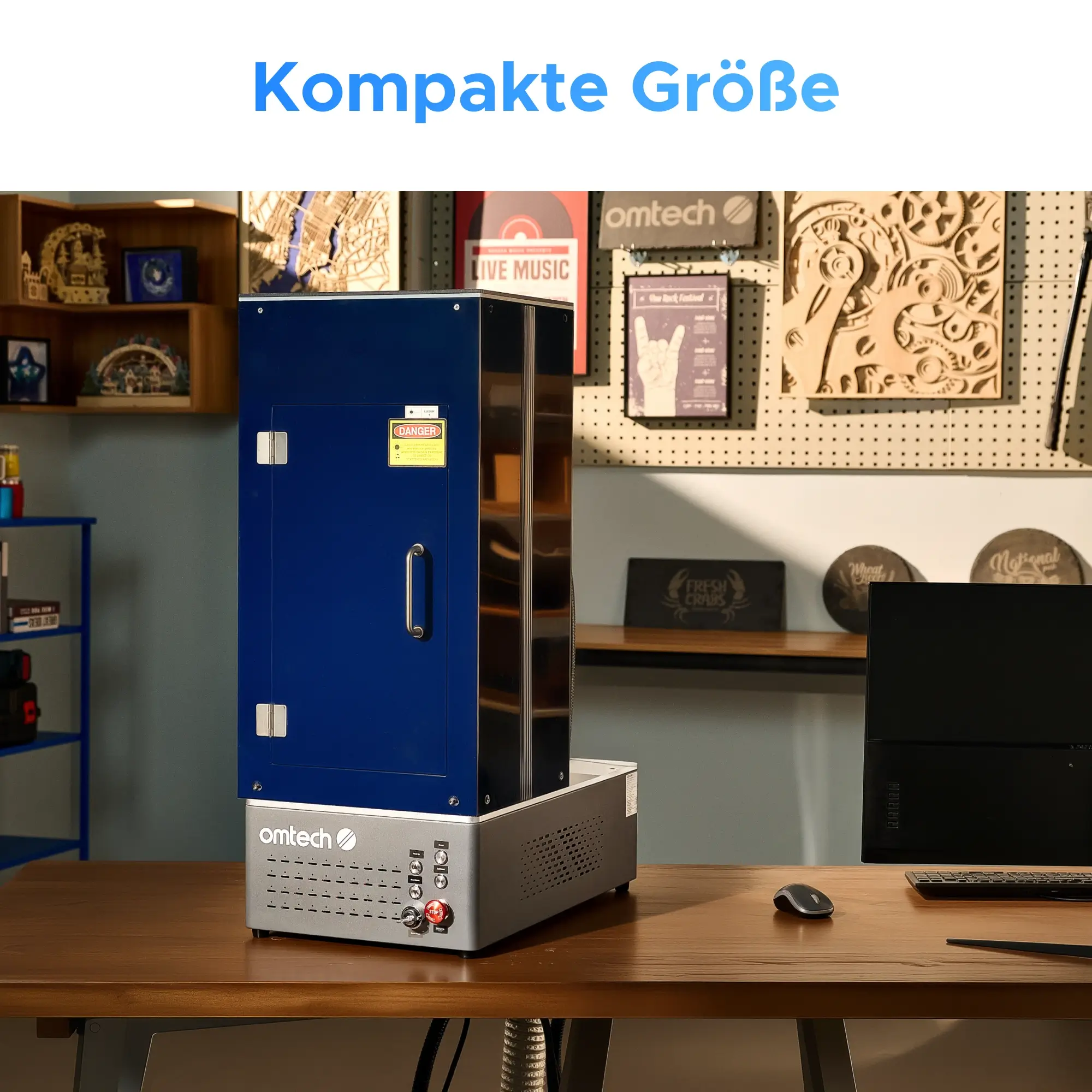 20W MOPA Laser Graviermaschine mit Autofokus für Metallgravur | M20C - Image 6