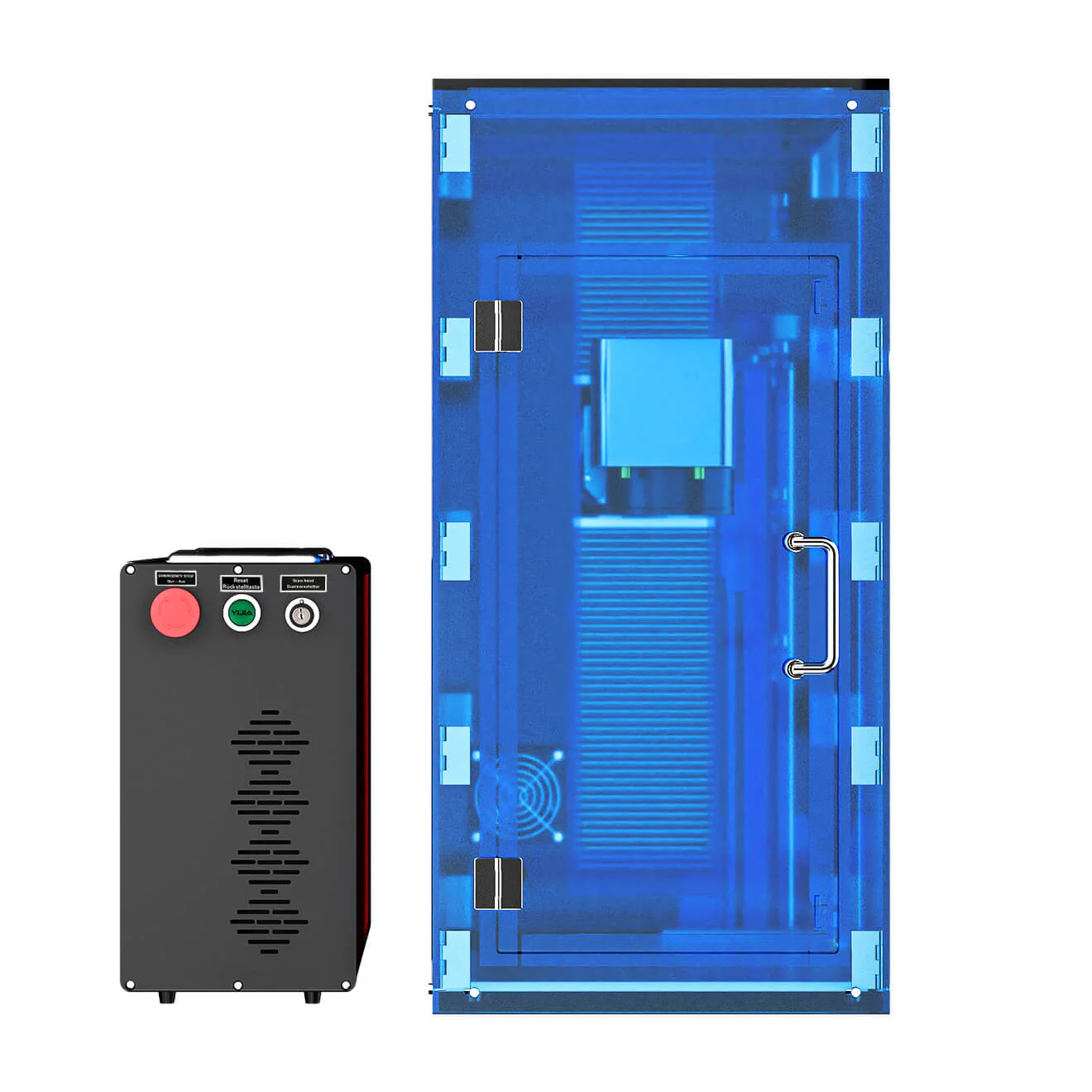 30W MOPA JPT Laser Graviermaschine für farbige Metallgravur & Metallbeschriftung | M-30 - Image 3