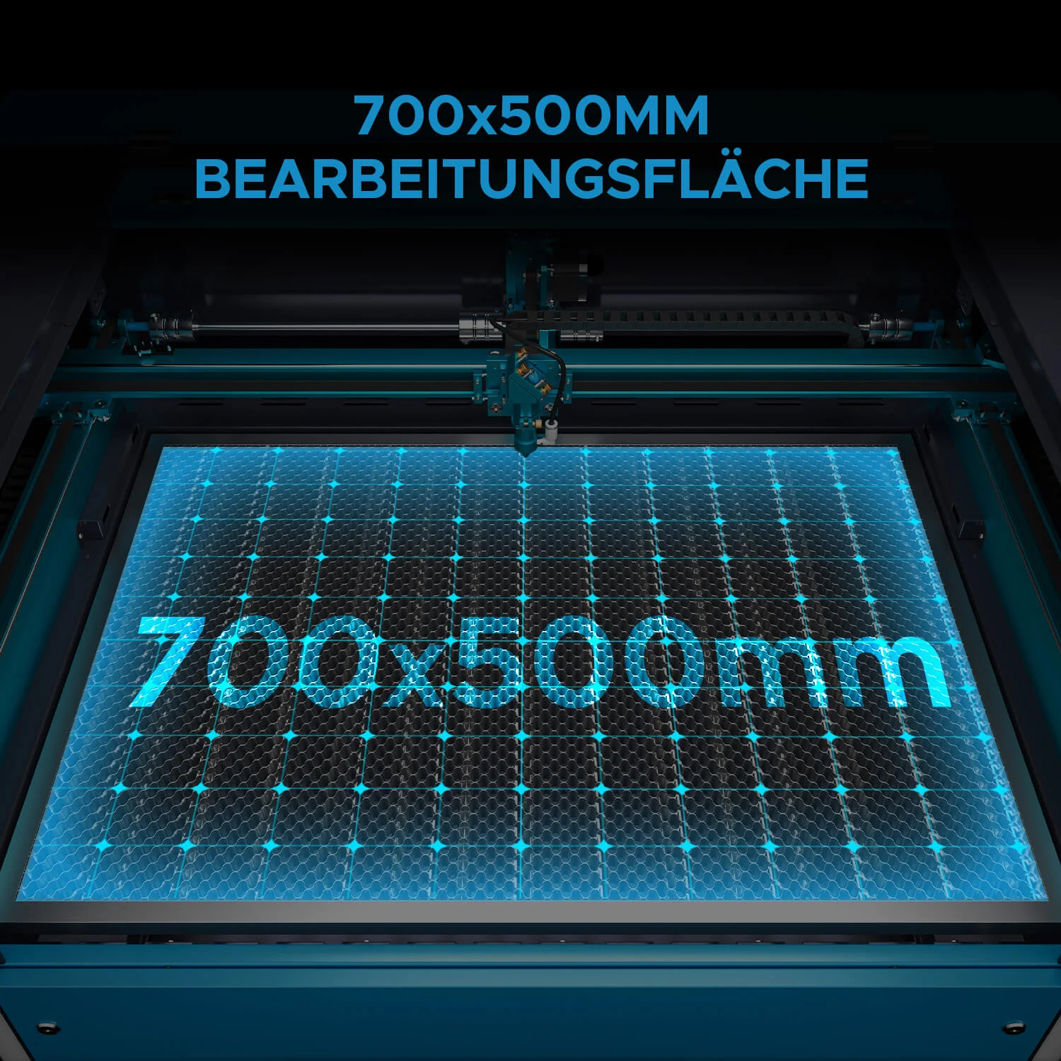 60W CO2 Laser Cutter & Graviermaschine mit 700x500mm Gravurfläche | Pronto-35S - Image 12