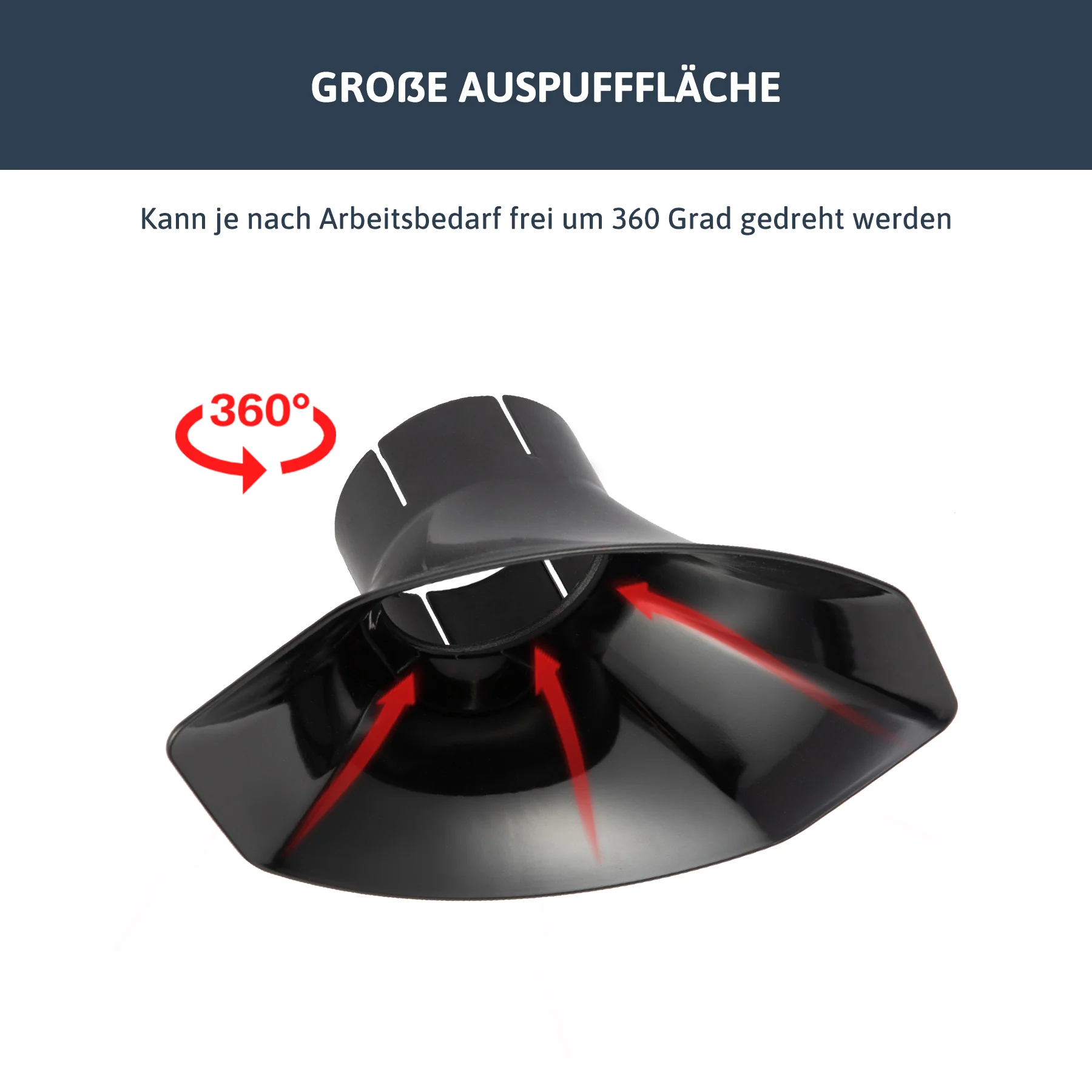 Rauchabsauger mit 3-Schichten-Filter und 2 Absaugrohren | LSP-250 - Image 9
